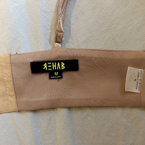 Silky Shiny Blush Bralette, Medium - Picture 11 of 12